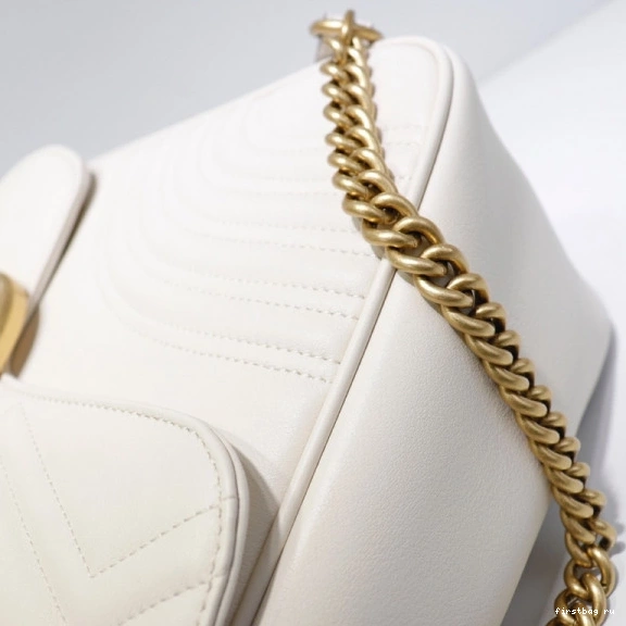 First bag ru bag top Gucci handle Marmont GG medium 0820